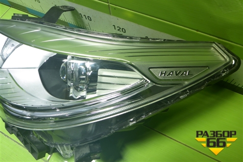 Фара левая (ксенон с блоком и лампой не оригинал) (4121500XKV08A) для Haval H9 с 2014-2025г (Аш9)