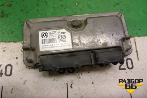 Блок управления двигателем (1.6л CFN МКПП) (03C906014B) для Volkswagen Polo (седан) с 2010г (Поло)