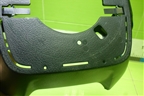 Накладка на рулевое колесо (задняя часть) (4518460170) для Toyota Land Cruiser (200) с 2008г (Ленд Крузер)