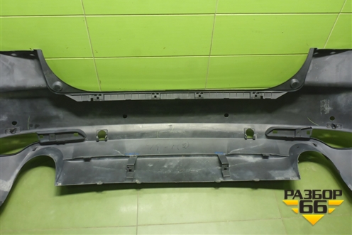 Бампер задний (после 2009г под парктроник) (EH4450221) для Mazda CX 7 с 2006-2012г (СХ7)