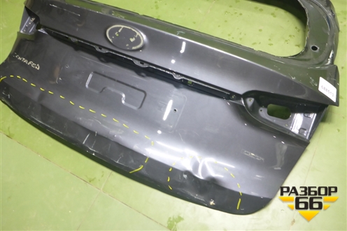 Дверь багажника без стекла (72800S1100) для Hyundai Santa Fe с 2018-2024г (Санта Фе)