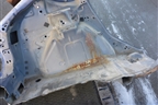 Крыло заднее левое (хетчбэк) для Ford Focus 2 с 2005-2008г (Фокус)