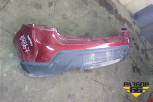 Бампер задний (StepWay) (8200911893) для Renault Sandero с 2009-2014г